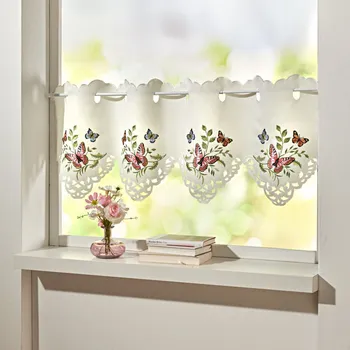 Dámské pantofle 3Pagen Bistro záclona Motýli