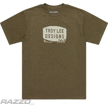 Pánské tričko Pánské tričko TroyLeeDesigns Stamp Short Sleeve Tee Olive Heather XXL