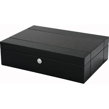 Box na hodinky Paul Design 20028 Gentlemen box na hodinky a šperky Black Apricot