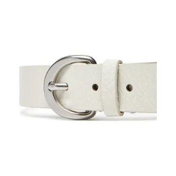 Opasek Calvin Klein Dámský pásek Classic Buckle Aop 30Mm LV04K7019G Bílá 95