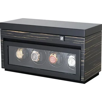 Natahovač hodinek Paul Design 20056 Watch Winder Gentlemen 4+6 Black Shadow