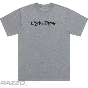 Pánské tričko Pánské tričko TroyLeeDesigns Signature Short Sleeve Tee Gray Heather XXL
