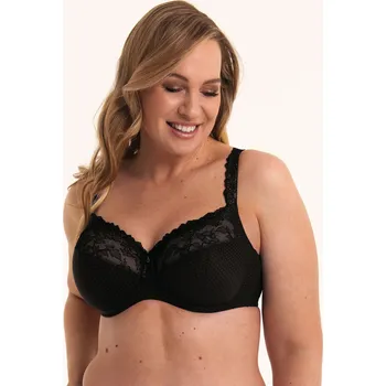 Podprsenka Eloise podprsenka s kosticí Full Cup 5295 černá - RosaFaia 001 černá 75G