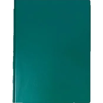 Karton PP Uzavíratelné desky SPORO - A4, vícenásobné kapsy, zelené