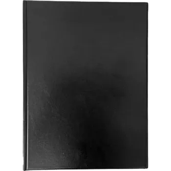Karton PP Uzavíratelné desky SPORO - A4, vícenásobné kapsy, černé