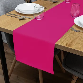 ubrus Dekorační běhoun na stůl Rongo RG-096 Fuchsiový 20x140 cm
