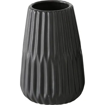 Boltze Home Keramická váza s vroubkovaným vzorem, dekorativní, ESKO
