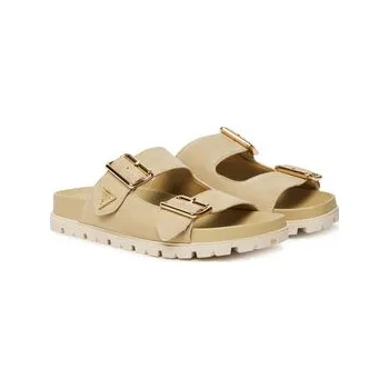 Dámské žabky Guess Nazouváky FLTFST SUE03 Béžová 37