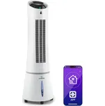 Klarstein Skyscraper Ice Smart 6 L 210 m3/h Ochlazovač vzduchu Bílá (10040206)