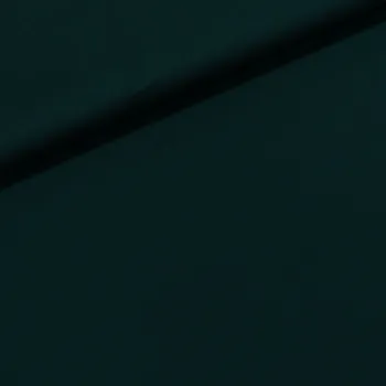 Polyesterový úplet UNI 2909 2207, jednobarevný tmavě zelený, š.180cm (látka v metráži)