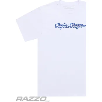 Pánské tričko TroyLeeDesigns Signature Short Sleeve Tee White XL