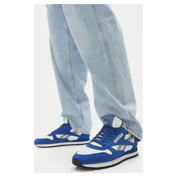 Dámská móda Sneakersy Reebok Classic Leather 100201128 Modrá 45_1_2