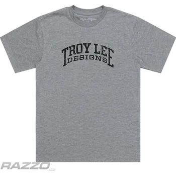 Pánské tričko TroyLeeDesigns Scholar Short Sleeve Tee Gray Heather L