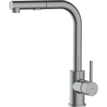 Vodovodní baterie Oltens Myvat kuchyňská baterie stojící grafitová 35205400