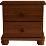 ComfortMatrace Noční stolek z masivu LEON Barva: ořech