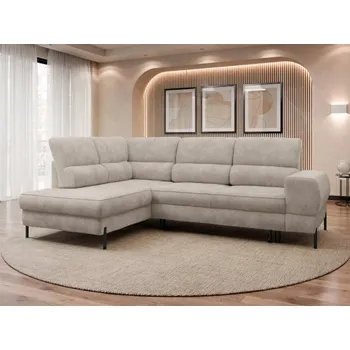 Nábytek Rohová rozkládací sedací souprava Efirtu, Strana pohovky: levá, Potah: Velo 623 MIRJAN 5903211413506