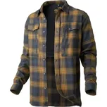 Košile s dlouhým rukávem Ezmar All Year žluto-šedá M