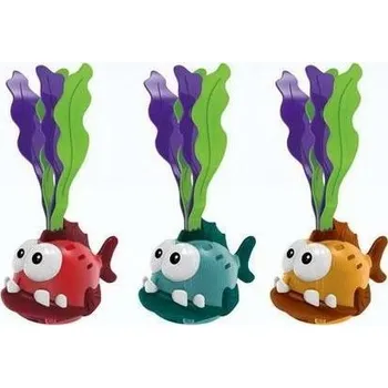 Hračka pro nejmenší Wiky Hračka na potápění ryba světelné efekty 22 cm