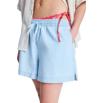 Dámské kraťasy kraťasy Roxy Lekeitio Break Mid Denim - BFG0/Light Blue XL