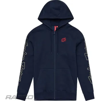 Pánská mikina Pánská mikina TroyLeeDesigns Branded Zip Up Hoodie Navy XL