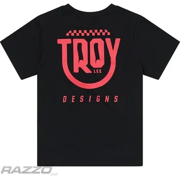 Dámské tričko Dámské tričko TroyLeeDesigns Womens Smiley Short Sleeve Tee Black L