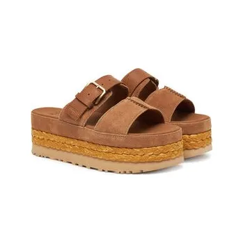 Dámské pantofle Nazouváky Ugg W Aubrey Slide 1167451 Hnědá 40