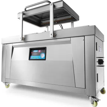 Vakuovačka Maxima Vakuová balička / vakuovačka dvoukomorová - 60cm svařovací lišty - Š76 x H60 x V16cm