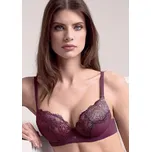 Dámská podprsenka 11900 Bordó - Lormar bordó 75C