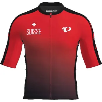 cyklistický dres Pearl Izumi dres P.I.Ultimate SS Suisse red gradient Velikost: M