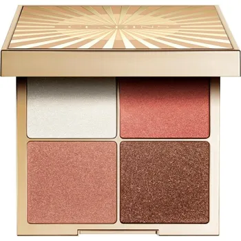 Kosmetika Clarins PALETTE ALL-IN-ONE SUMMER RADIANT READY paletka očních stínů 12 g
