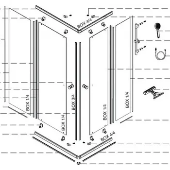Profil Aurlane bílá SCAB302_3