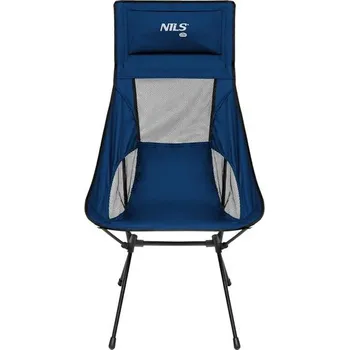 Zahradní nábytek Ultralehké skládací křeslo NILS Camp NC3322 modré