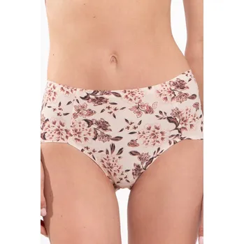 Kalhotky Dámské kalhotky MIDI L-POL5028MD-N SMĚS BAREV XL