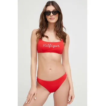 Podprsenka Dámská plavková podprsenka UW0UW04536 SNE červená - Tommy Hilfiger S