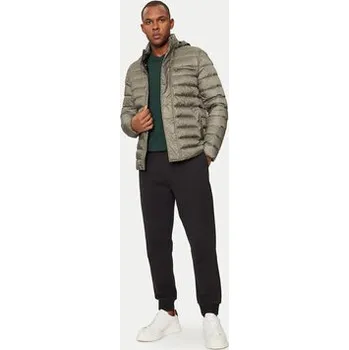 Pánská móda Geox Vatovaná bunda Warrens M4625E T3146 F5259 Béžová Regular Fit 48