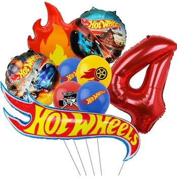 Party dekorace Narozeninová dekorace Hot Wheels 4