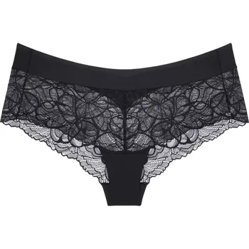 Dámské spodní prádlo Dámské kalhotky Body Make-Up Illusion Lace Shorty - Triumph černá (0004) 0036