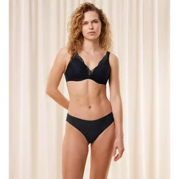 Kalhotky Dámské kalhotky Body Make-Up Illusion Lace Highleg Tai - Triumph černá (0004) 044