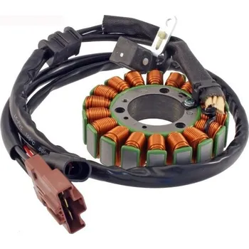 Auto elektroinstalace STATOR (VINUTÍ) MAGNETICKÉHO KOLA MOTO. APRILIA/PIAGGIO 400-500CC 18 PÓLŮ 58108R 24 635 0122 RMS