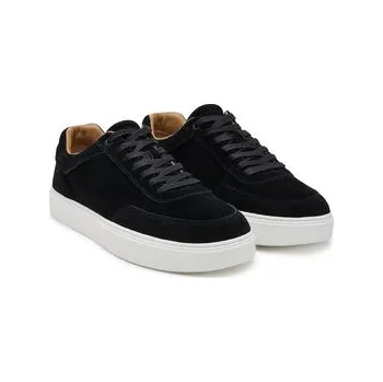Dámské tenisky Calvin Klein Sneakersy Clean Cup Low Laceup Oxf Su HM0HM01880 Černá 41