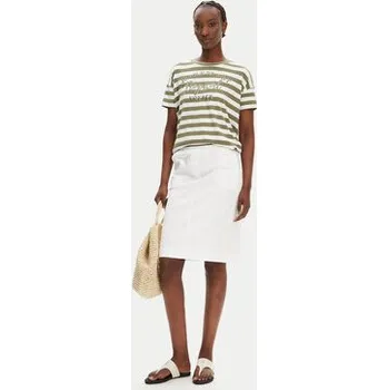 Dámská sukně Olsen Pouzdrová sukně 16001367 Bílá Slim Fit 34