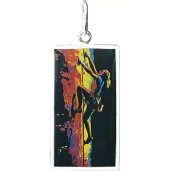 Přívěsek Aljančič Horolezkyně Miniartion bílé zlato