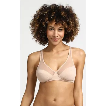 Podprsenka Dámská podprsenka bez kostic DIM GENEROUS WIREFREE BRA - DIM - tělová 85 C