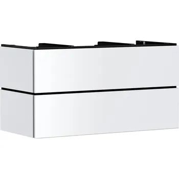 Koupelnový nábytek Hansgrohe Xilesa E skříňka 118x55x62 cm pod umyvadlo závěsná bílá 54303700