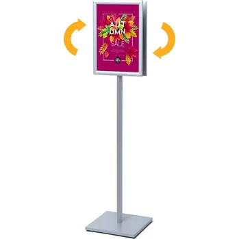 Informační sloupek s oboustranným klaprámem KRA3G25