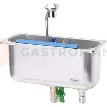 Naběračka na zmrzlinu Mycí zařízení na porcovače na zmrzlinu, mycí systém pro zástavbu 270x110x115 mm | HENDI, 755181