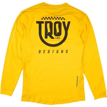 cyklistický dres Dětský dres - TROY LEE DESIGNS Ruckus Ride Tee 2025 - Eyez Safron S