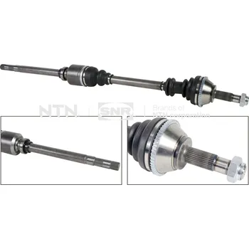 Poloosa kola Hnací hřídel - poloosa SNR DK66.052