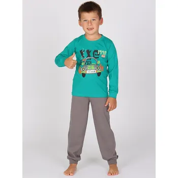 Dámské noční prádlo EVONA a.s. Dětské dlouhé pyžamo P TED - P TED BASS 140-146