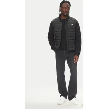 Pánská vesta Guess Jeans Sportovní vesta M5RN55 WHAB2 Černá Regular Fit L